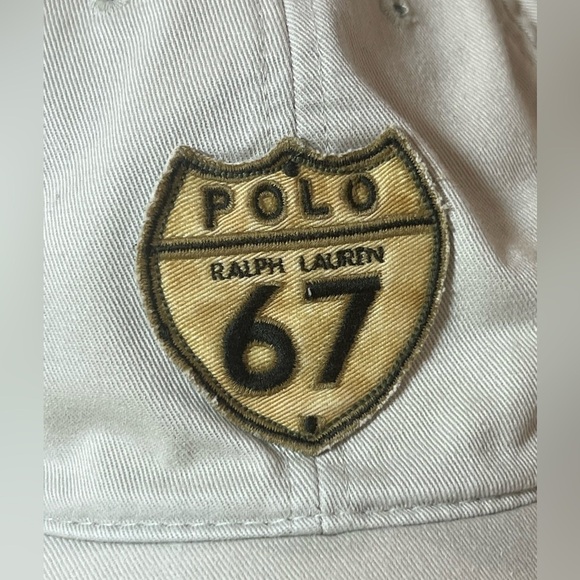 Polo Ralph Lauren Vintage 67’ Highway 67 Front Emblem Embroidered Hat - Picture 3 of 7